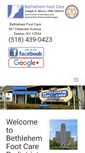 Mobile Screenshot of bethlehemfootcare.com